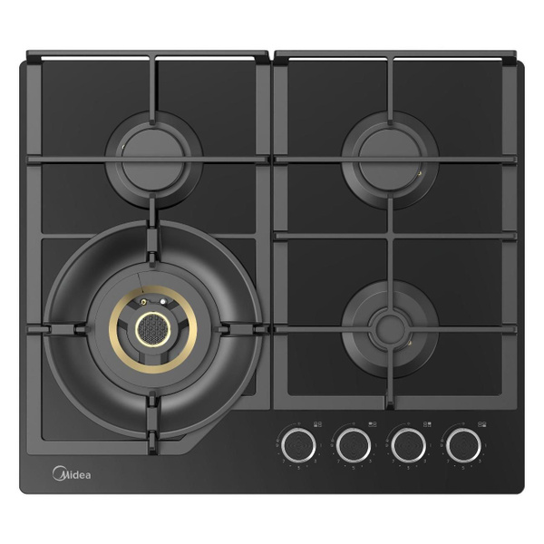 Встраиваемая газовая панель независимая Midea MG699VGB купить c ...