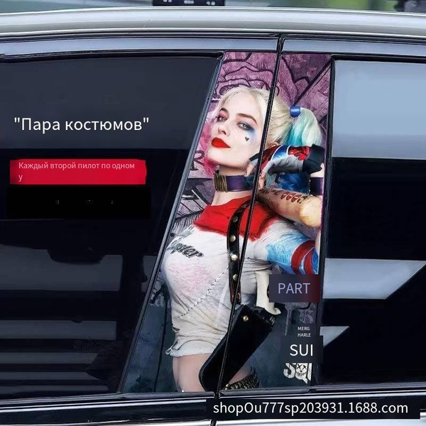 Наклейки на машину, креативные рисунки клоунов купить c доставкой на ...