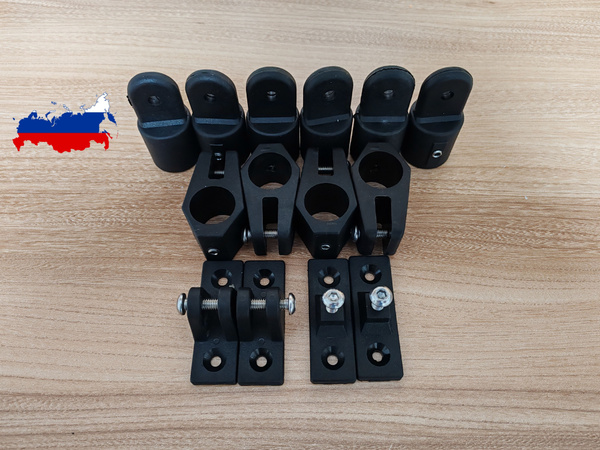 Характеристики Крепление каркаса дуг ходового тента лодки комплект на 3 ...