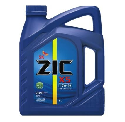 Масло моторное ZIC 6 л 172660 купить c доставкой на OZON по низкой цене ...