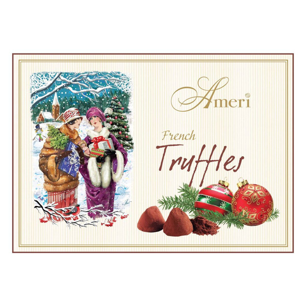 Шоколадные конфеты трюфели классические Ameri Truffles French ...