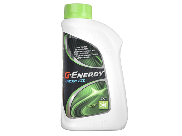 Антифриз G-ENERGY зеленый 1кг купить на OZON по низкой цене (1761877554)