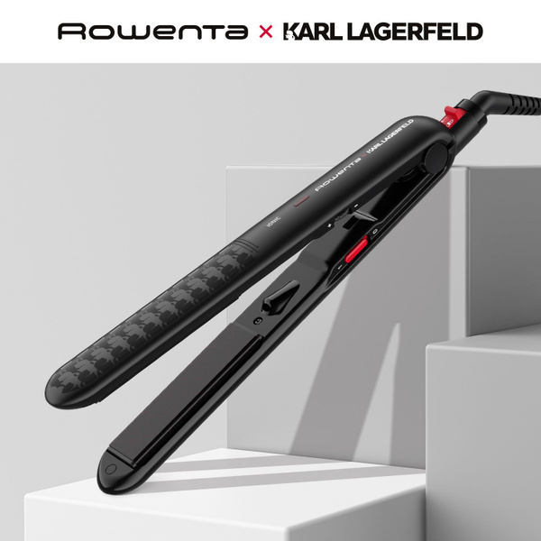 Выпрямитель для волос Rowenta Karl lagerfeld SF323LF0 черный, 10 ...