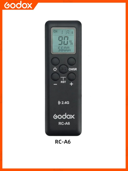 Пульт дистанционного управления Godox RC-A6, Подходит для Годокс ML60 ...