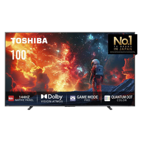 Toshiba Телевизор 100", черный купить на OZON по низкой цене (1767517258)
