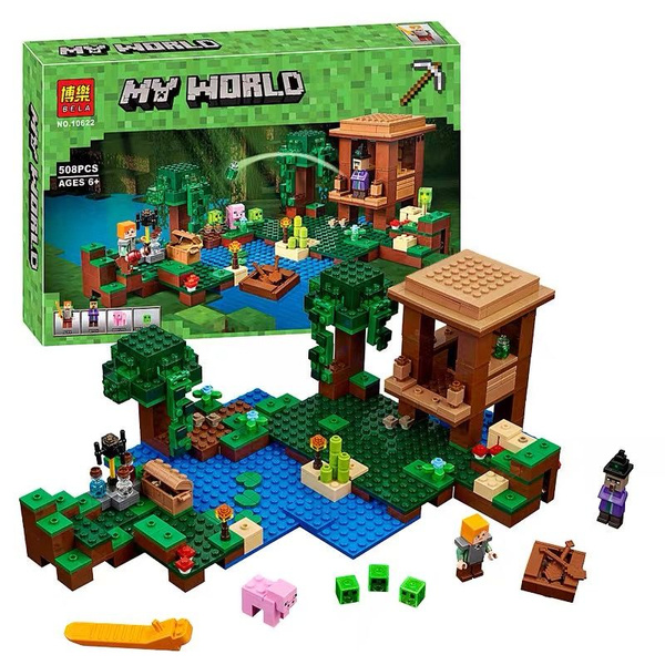 Конструктор LEGO Minecraft 21133 Хижина ведьмы купить на OZON по низкой ...