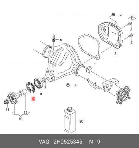 Манжетное уплотнение AUDI/VW купить на OZON по низкой цене (1786696168)