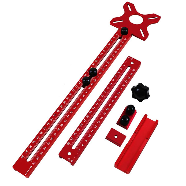 Кронштейн для фрезерования пазов, кондуктор для резки радиусом 9-61 см ...