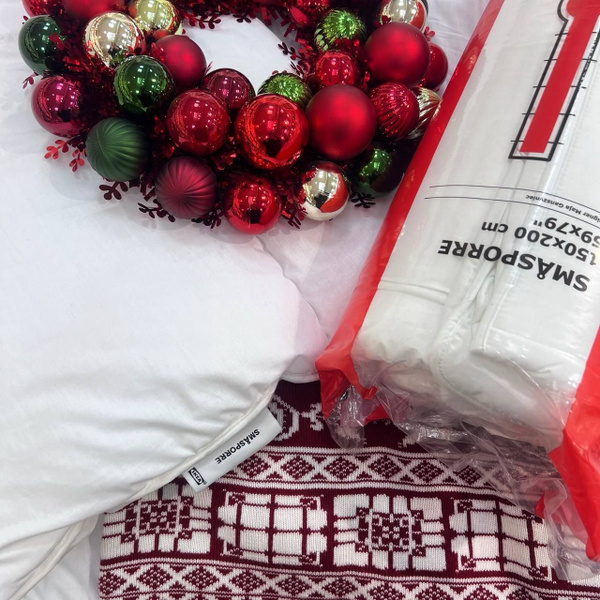 Одеяло IKEA СМОСПОРРЕ, 150x200, Зимнее, с наполнителем Полиэфир купить ...