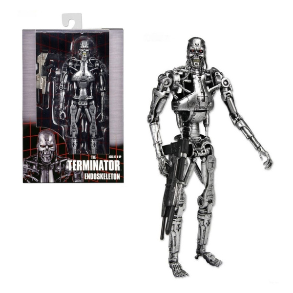 фигурки NECA, Фильм, Скелет Терминатора Т-800, подвижная модель в ...
