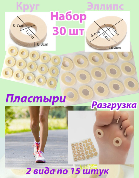 Пластырь разгрузочный мозольный купить на OZON по низкой цене (1849838800)