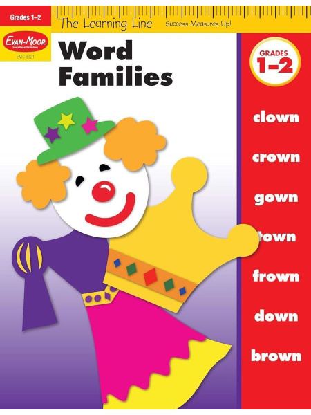 Learning Line Workbooks Word Families Grades 1-2 рабочие тетради для ...