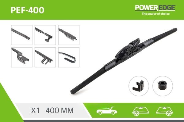 PEF-400 бескаркасная щетка PowerEdge 16" 400mm