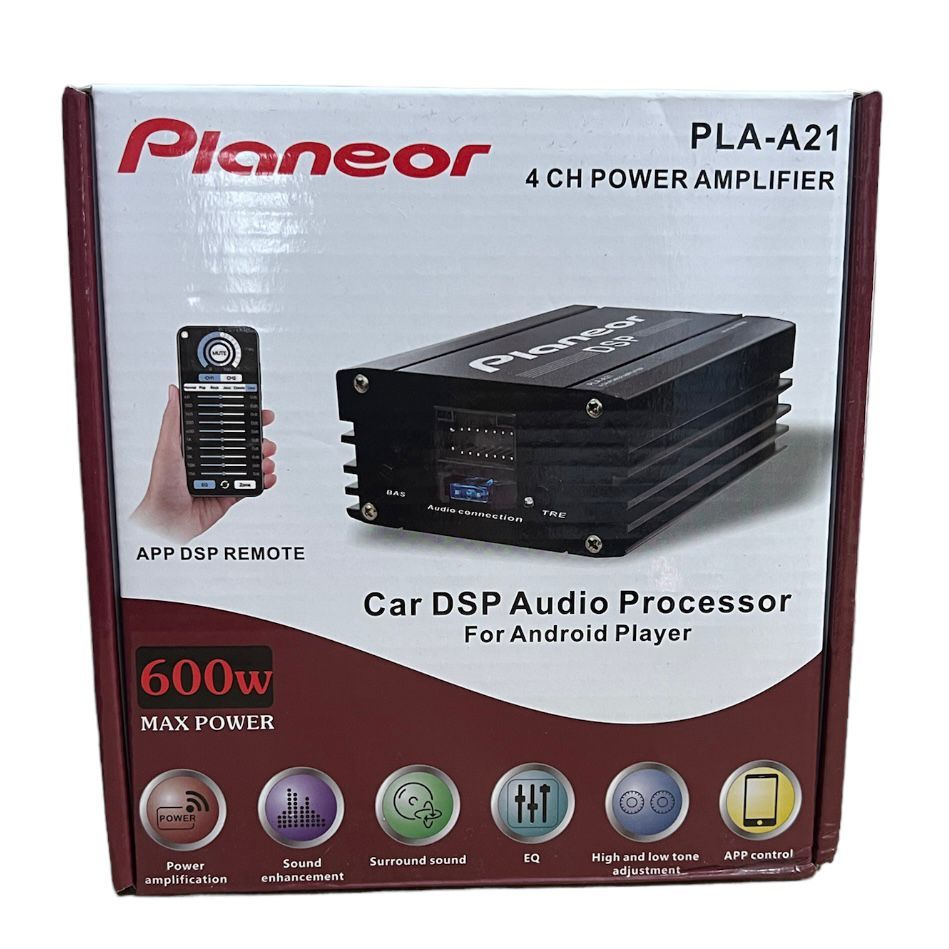 Усилитель DSP для Android магнитолы MobExpress Planeor четырехканальный  600W - купить с доставкой по выгодным ценам в интернет-магазине OZON  (1407100487)