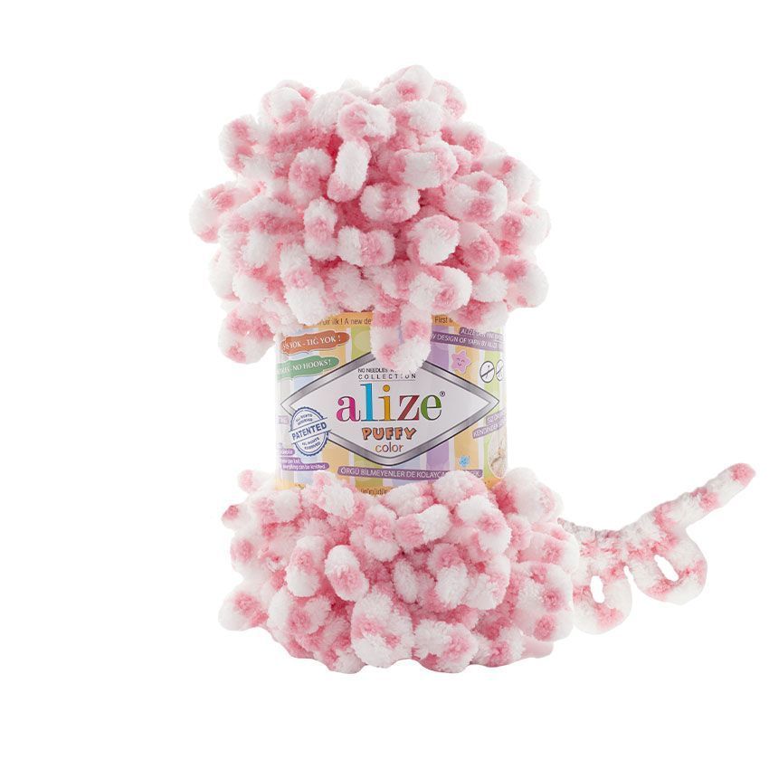 Пряжи alize puffy color. Пряжа puffy color 6529. пуффи. цвет 34. alize puffy color 6245, уп.5шт.
