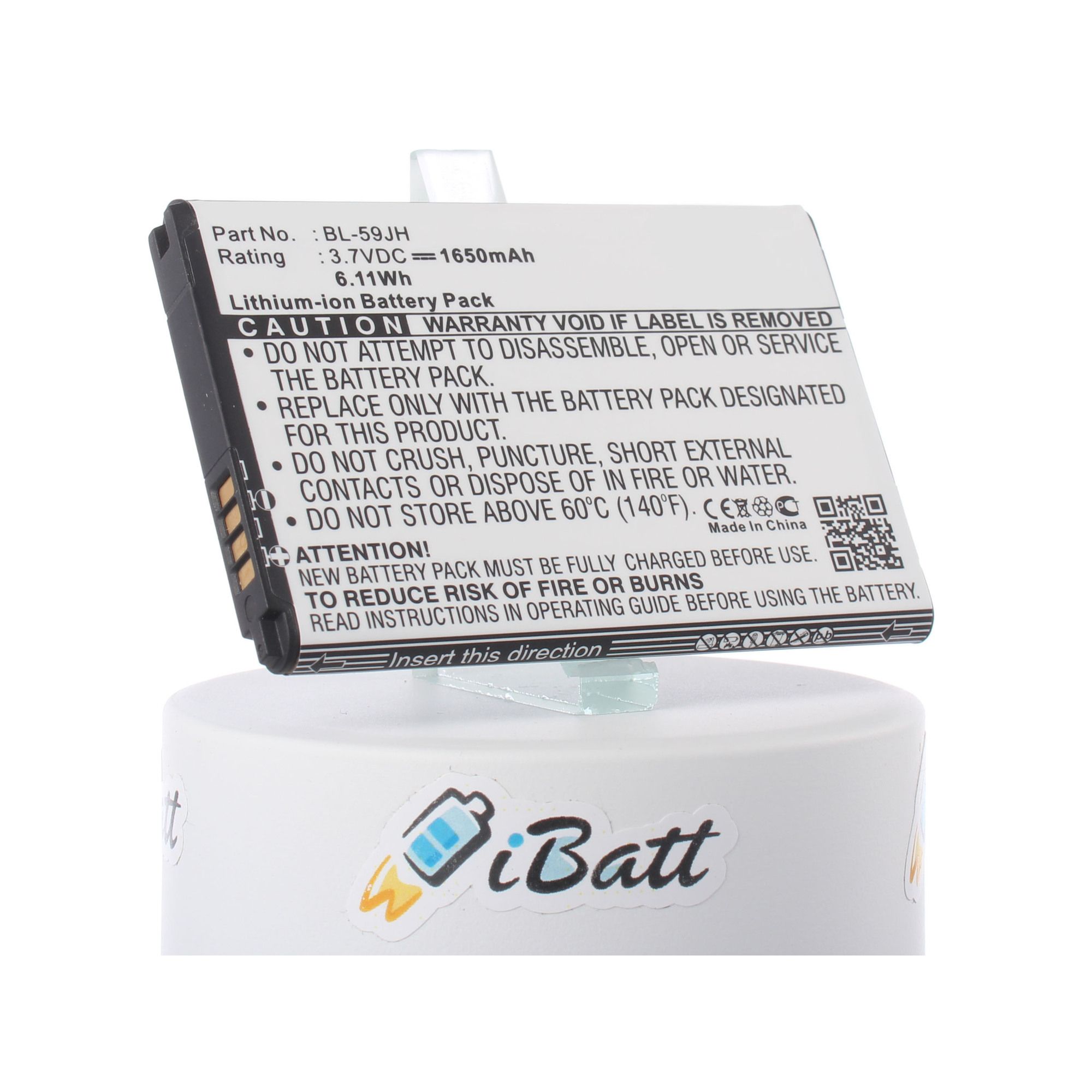 Аккумуляторная батарея iBatt iB--P715-Optimus-L7-II-Dual-M555 1650mAh для  телефонов, смартфонов LG - купить с доставкой по выгодным ценам в  интернет-магазине OZON (151877444)