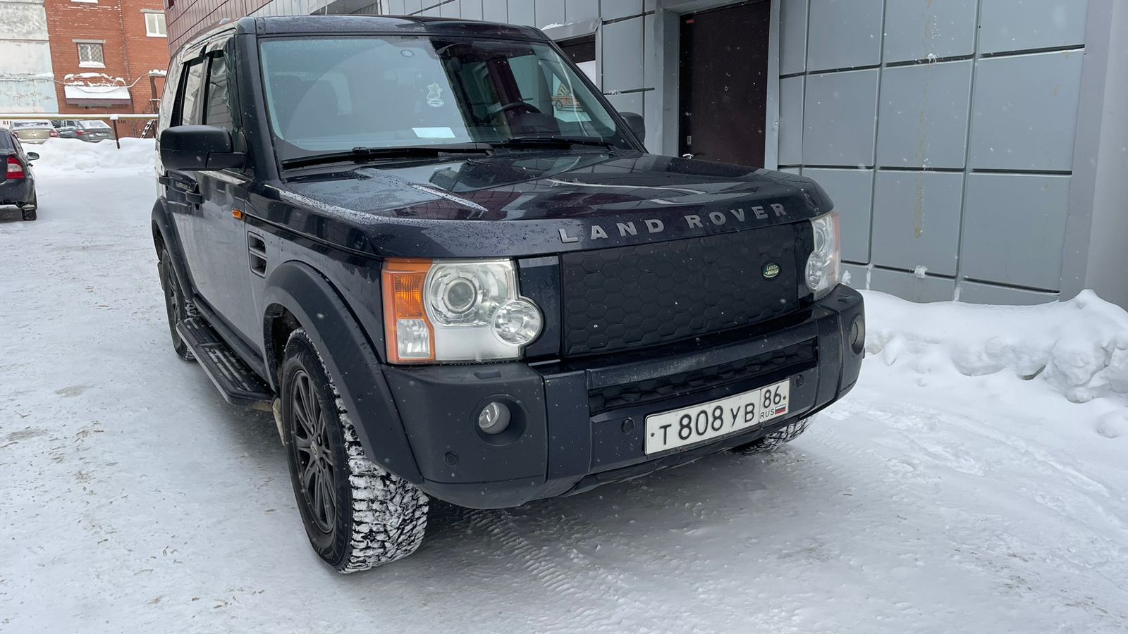 Утеплитель радиатора и бампера для Land Rover Discovery Ленд Ровер Дискавери 3 (2004 -2009) III