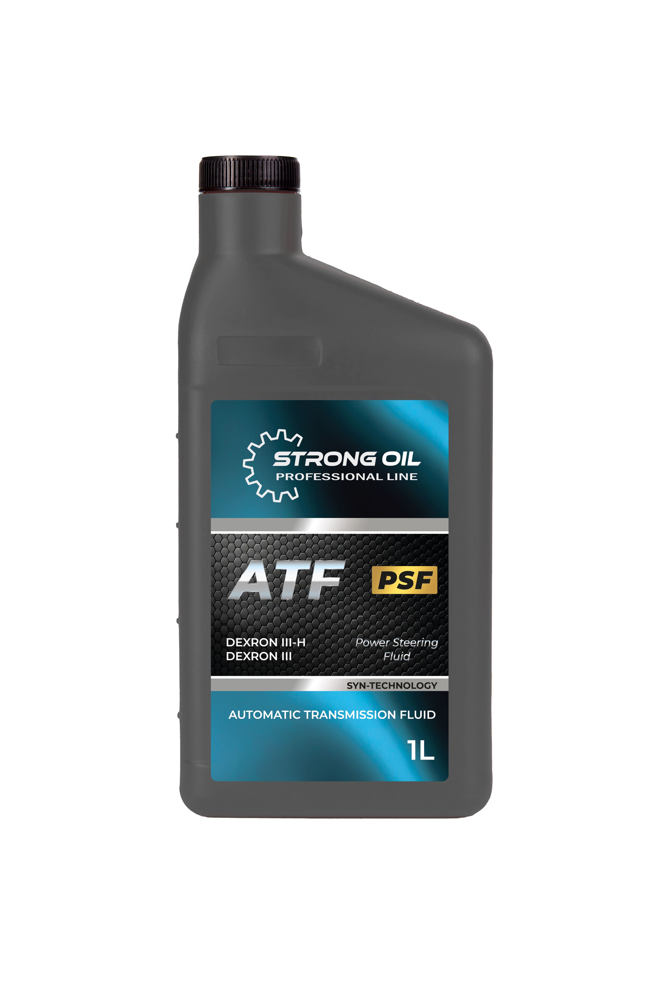 Масло(STRONGOIL)ATFIII-Hсинтетическое(канистра1л)DexronIII-H/III/PSF(гидроусилитель)