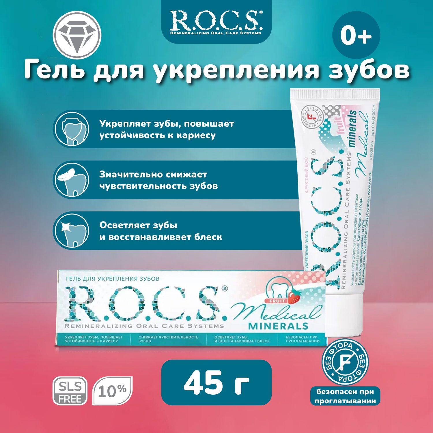 Rocs Крем Для Фиксации Зубных Протезов Купить