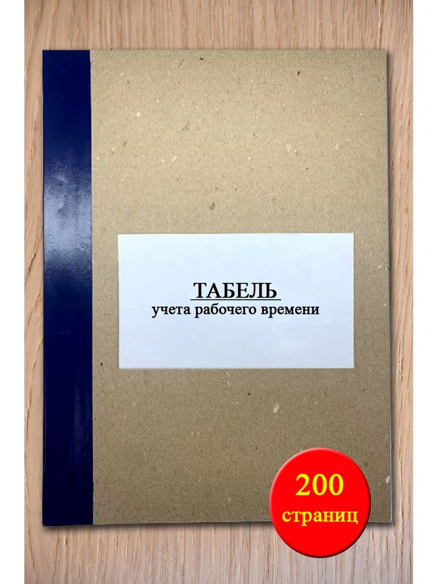 Книга учета A4 (21 × 29.7 см), 1 шт., листов: 100