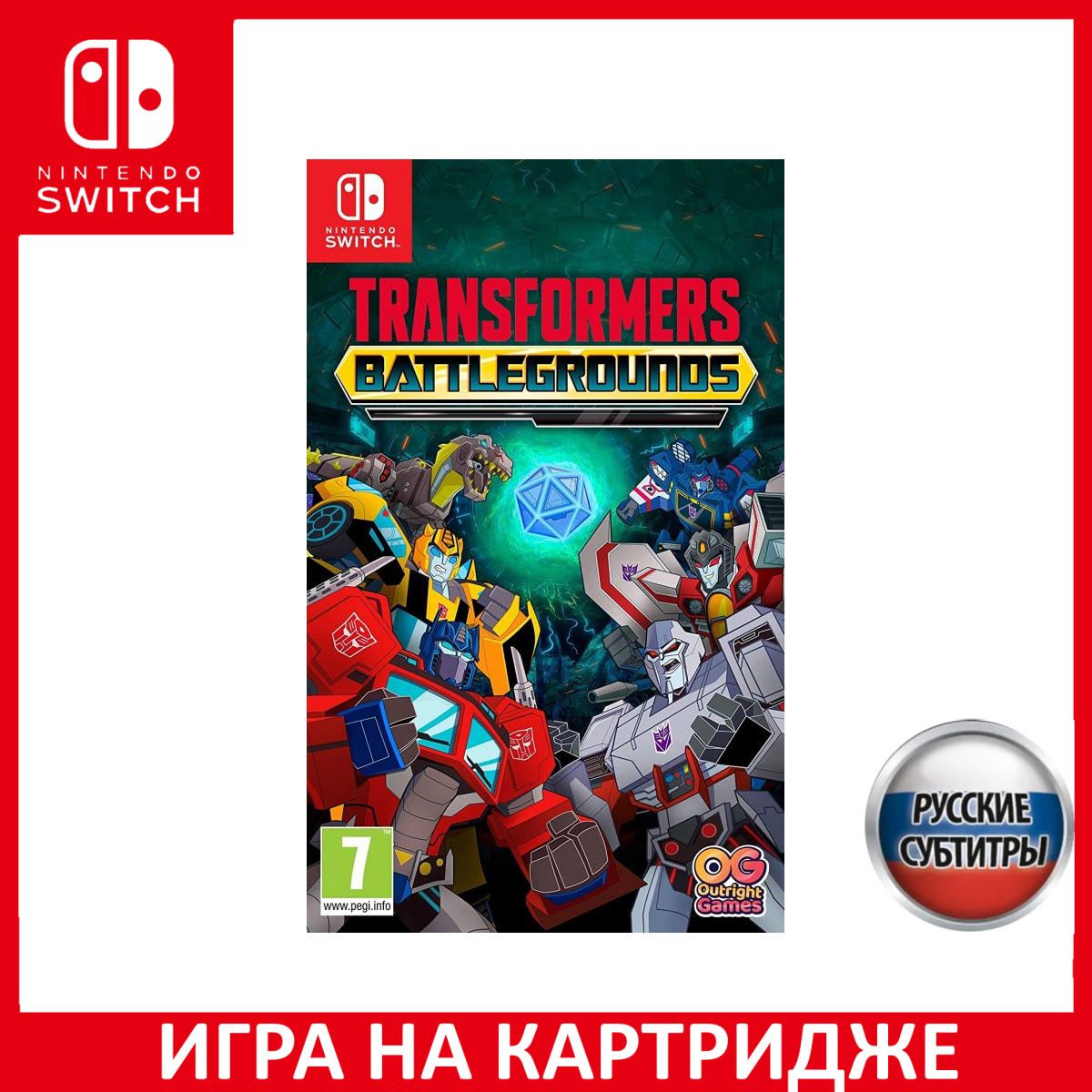 Игра Transformers: Battlegrounds (Nintendo Switch – купить в  интернет-магазине OZON по низкой цене