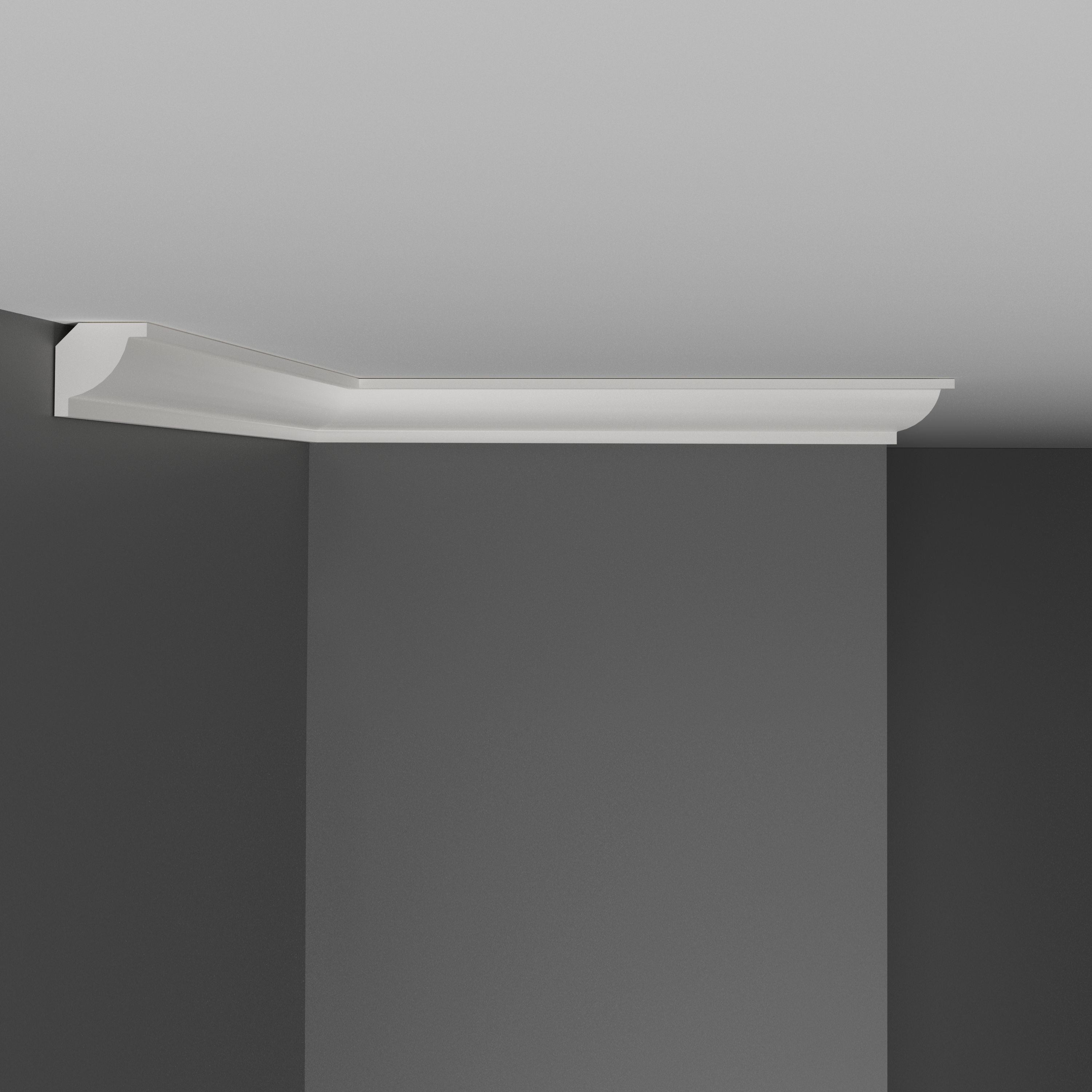 D132-115 Карниз потолочный Decomaster размер 20х20х2000мм