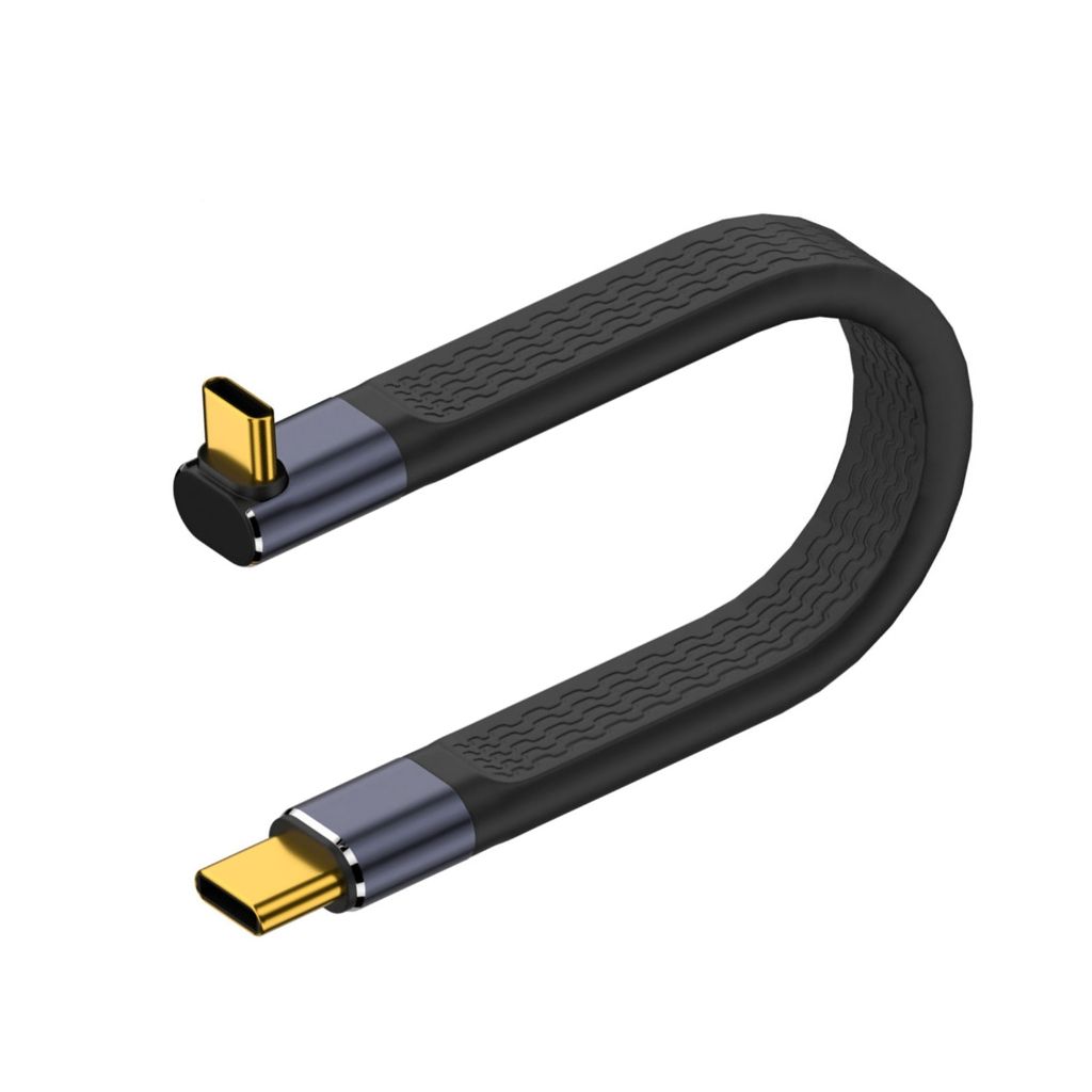 КабельдляпередачиданныхUSB4.0typecмощностью240Втбыстройзарядки-отпрямогоразъемаCдоизогнутого