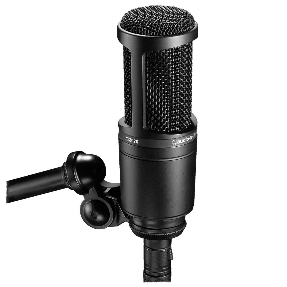 Audio-TechnicaМикрофонстудийныйAT2020,черный