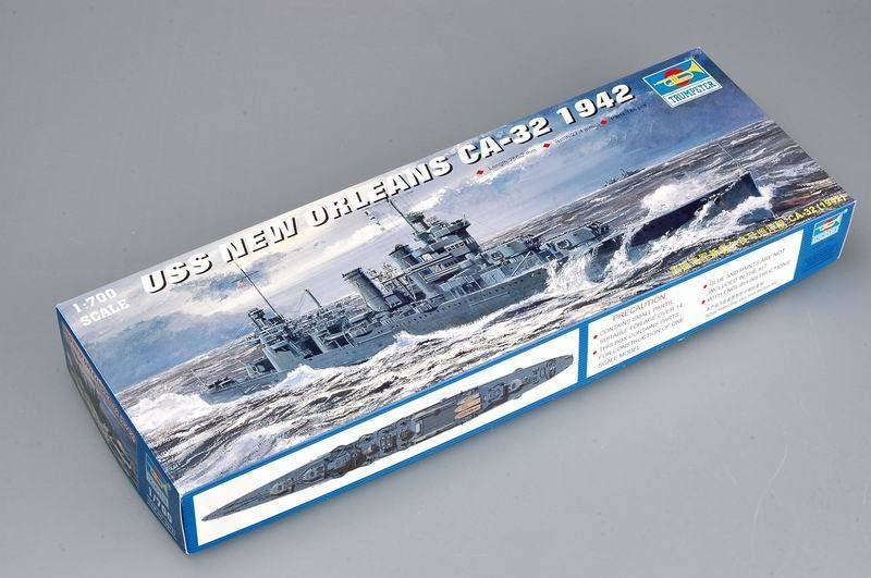 Trumpeter 1/700 05742 USS Орлеан CA-32 1942Корабль