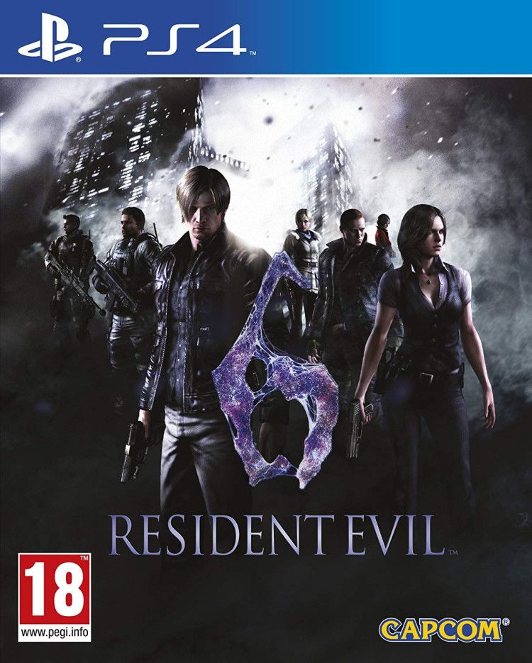 Игра Resident Evil 6 (PS4) (PlayStation 4, Русские субтитры)