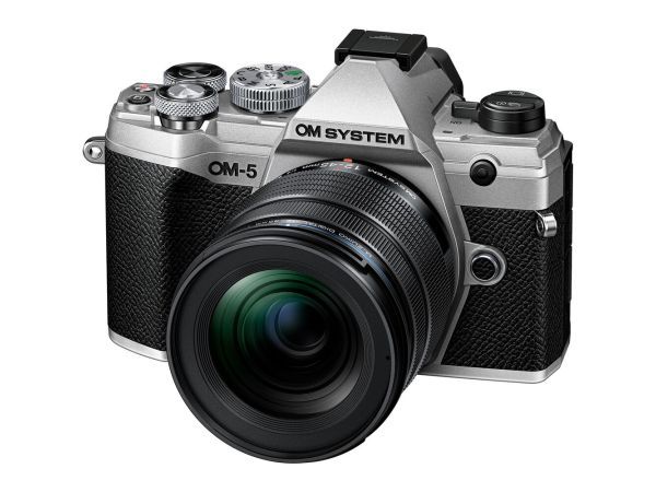 Olympus Компактный фотоаппарат OLYMPUS   OM SYSTEM  OM 5 KIT KIT  12-45 MM  F4.0  PRO     SILVERK, серебристый