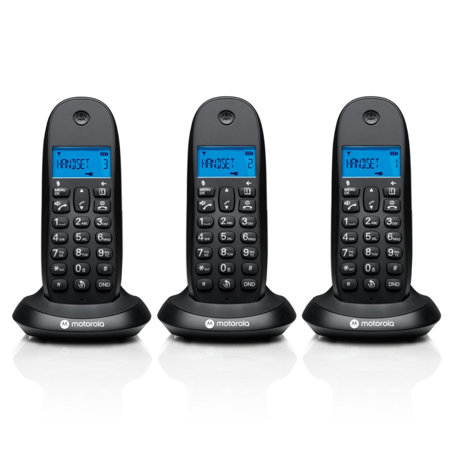 Радиотелефон DECT Motorola C1003 (цвет черный)