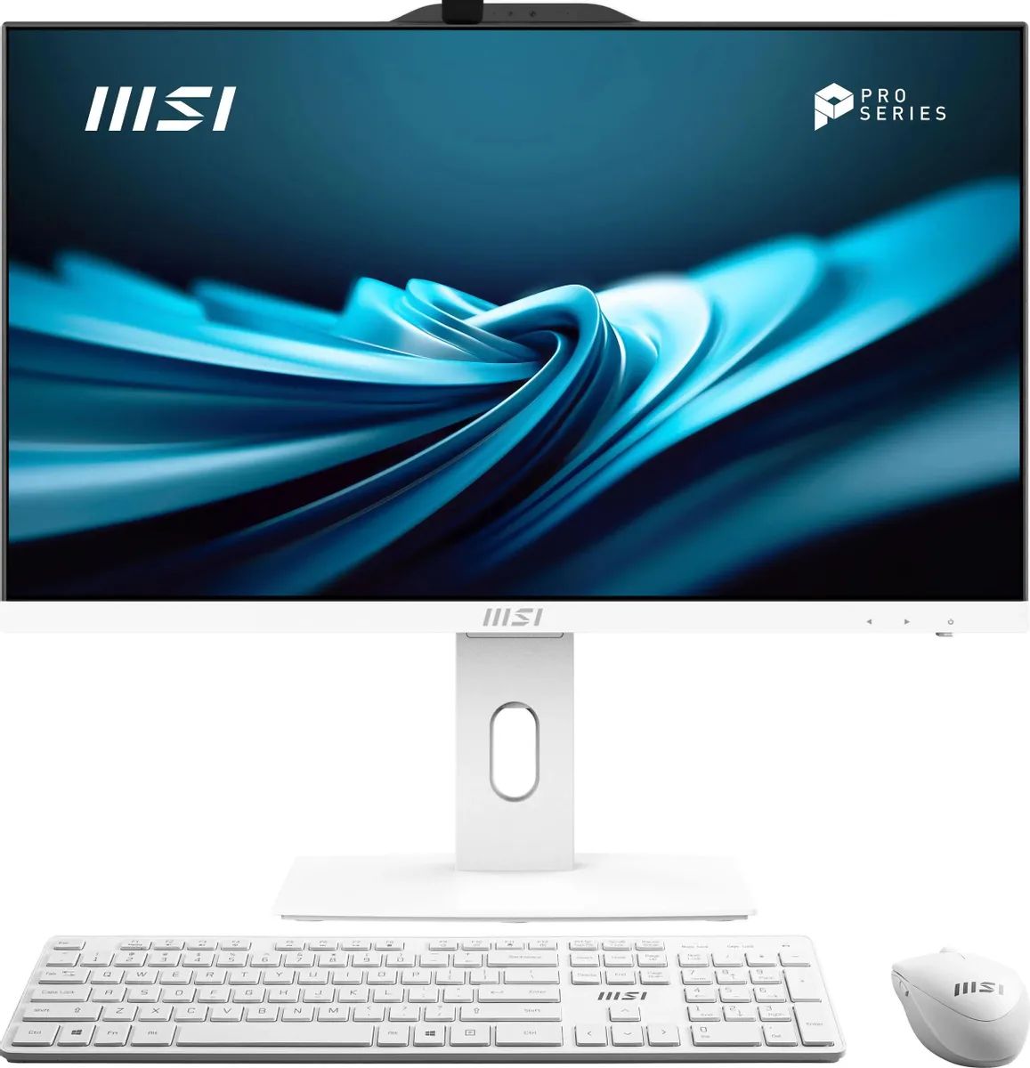 MSI 23.8" Моноблок Pro AP242P 14M-668XRU (Intel Core i7-14700, RAM 16 ГБ, SSD 512 ГБ, Intel UHD Graphics, Без ОС), 9S6-AE0622-668, белый, Русская раскладка