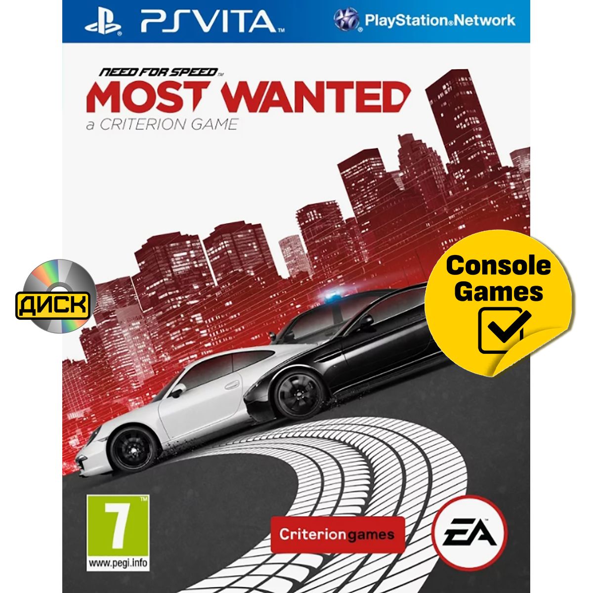 Игра PS Vita Need For Speed Most Wanted (английская версия) (PlayStation Vita