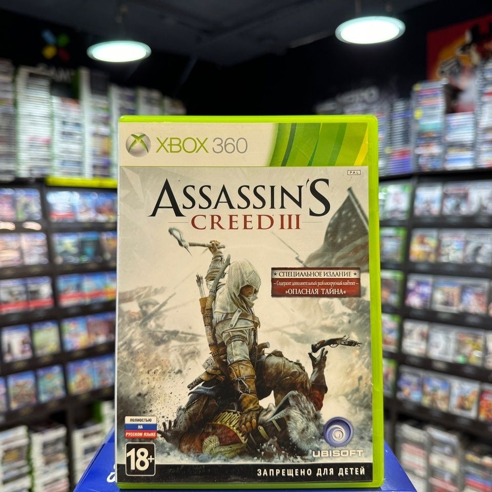 Игра Assassin's Creed III (Xbox 360) (Box)