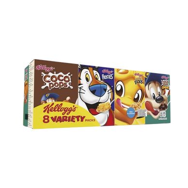 Завтраки сухие: ассорти хлопьев "Variety" "Kellogg's" 215 гр