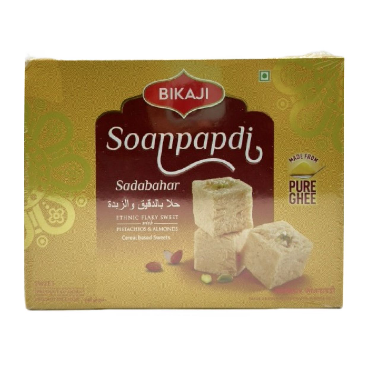 Халва Bikaji индийская сладость Соан папди, Soan papdi, 500 г