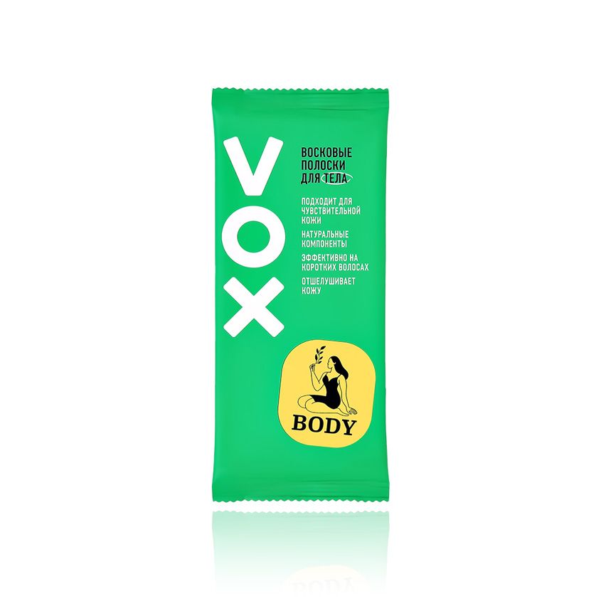Полоски восковые для тела VOX GREEN 12 шт + 2 салфетки купить на OZON по низкой цене (1253694635)