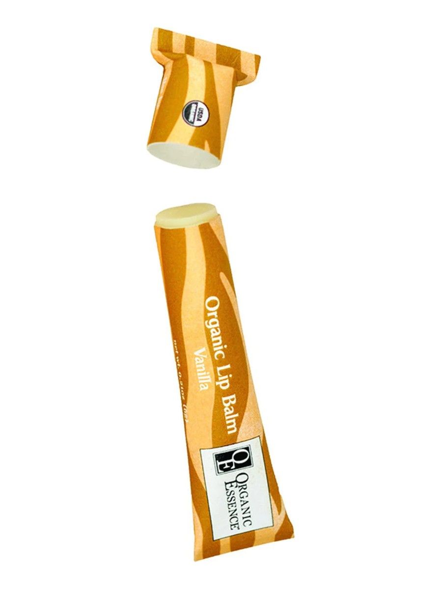 Органический бальзам для губ Organic Lip Balm Vanilla 6г ваниль