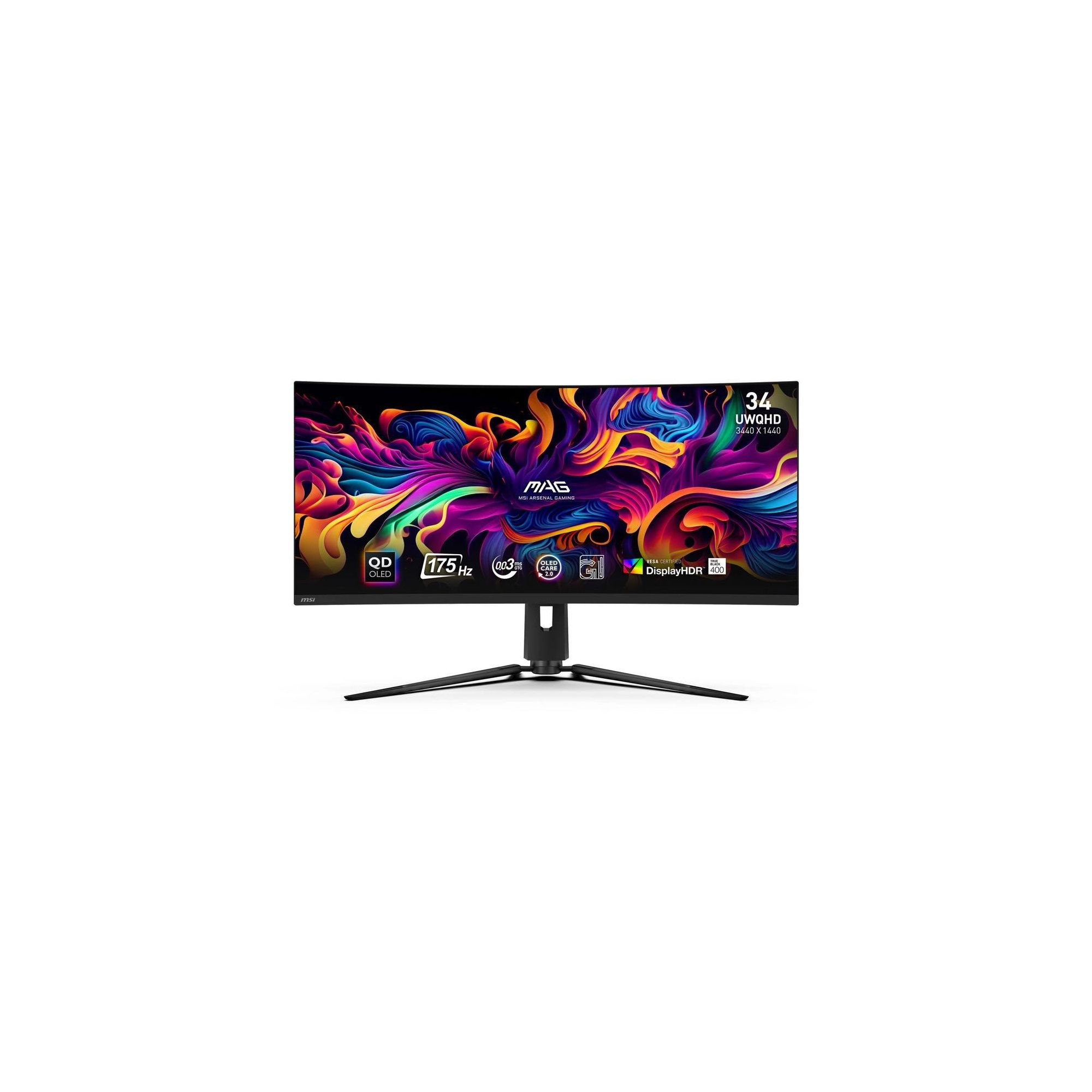 MSI34"МониторMAG341CQP,черный