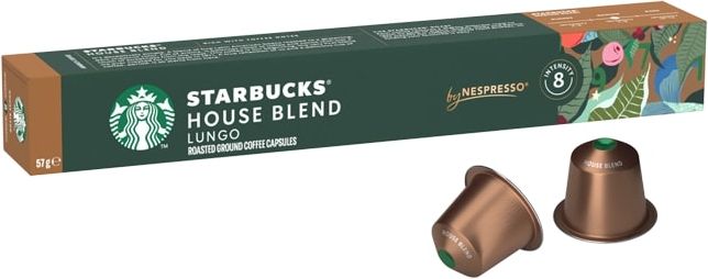 Кофе капсульный Starbucks House Blend, для системы Nespresso, 10 шт