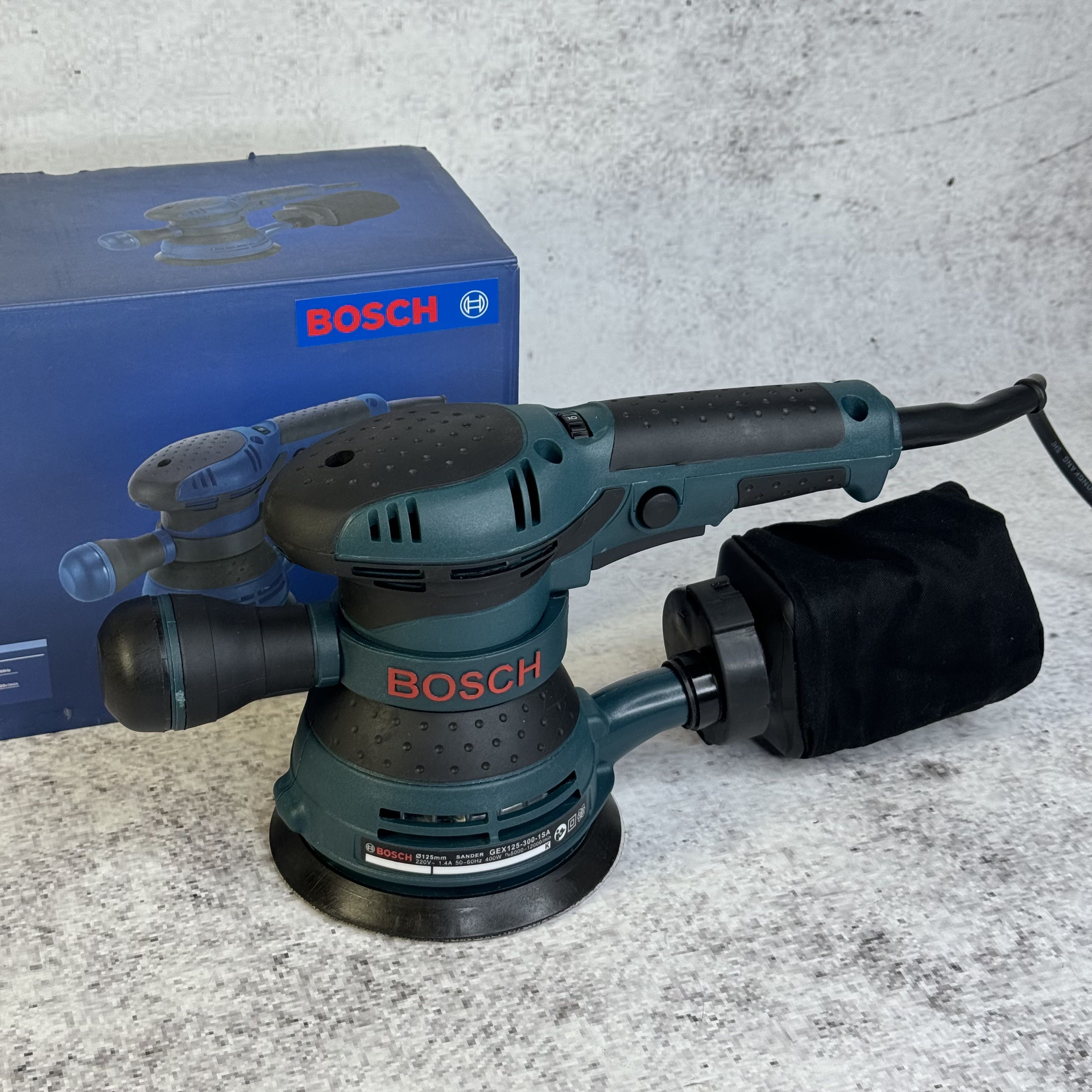 BoschШлифмашинаэксцентриковаяGEX-125,400W