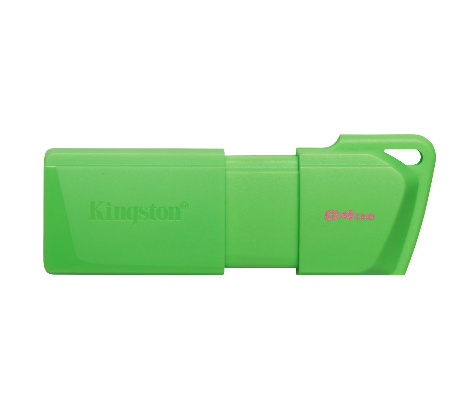 Накопитель Kingston USB3.2 Flash 64GB DataTraveler Exodia M - Neon, зелёный