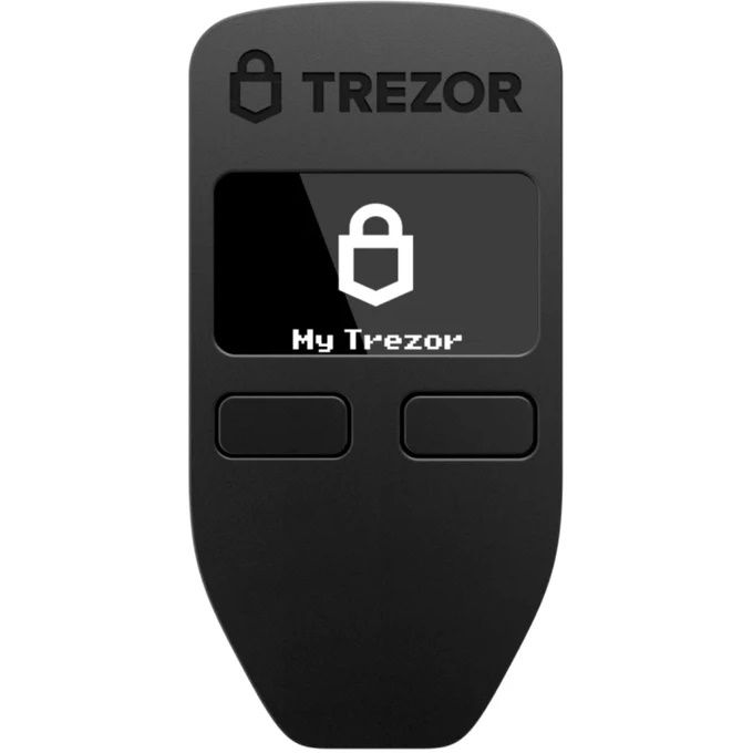 Аппаратный криптокошелек Trezor Model One, Black