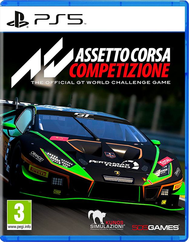 Игра Assetto Corsa Competizione (русские субтитры) для PS5