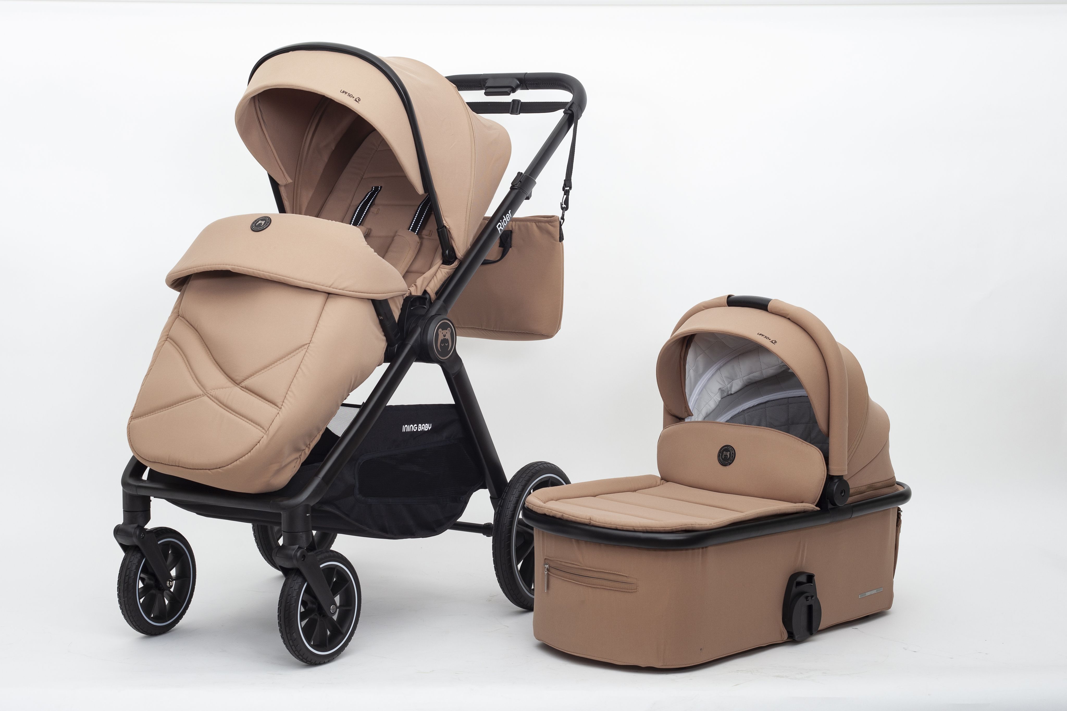 Коляска 2 в 1 Ining Baby KR345 Rider Khaki