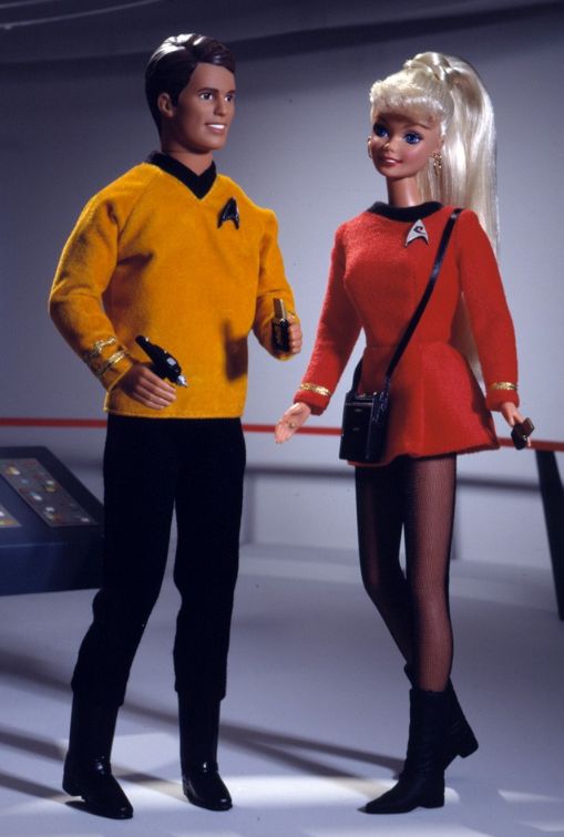 Star trek barbie on sale