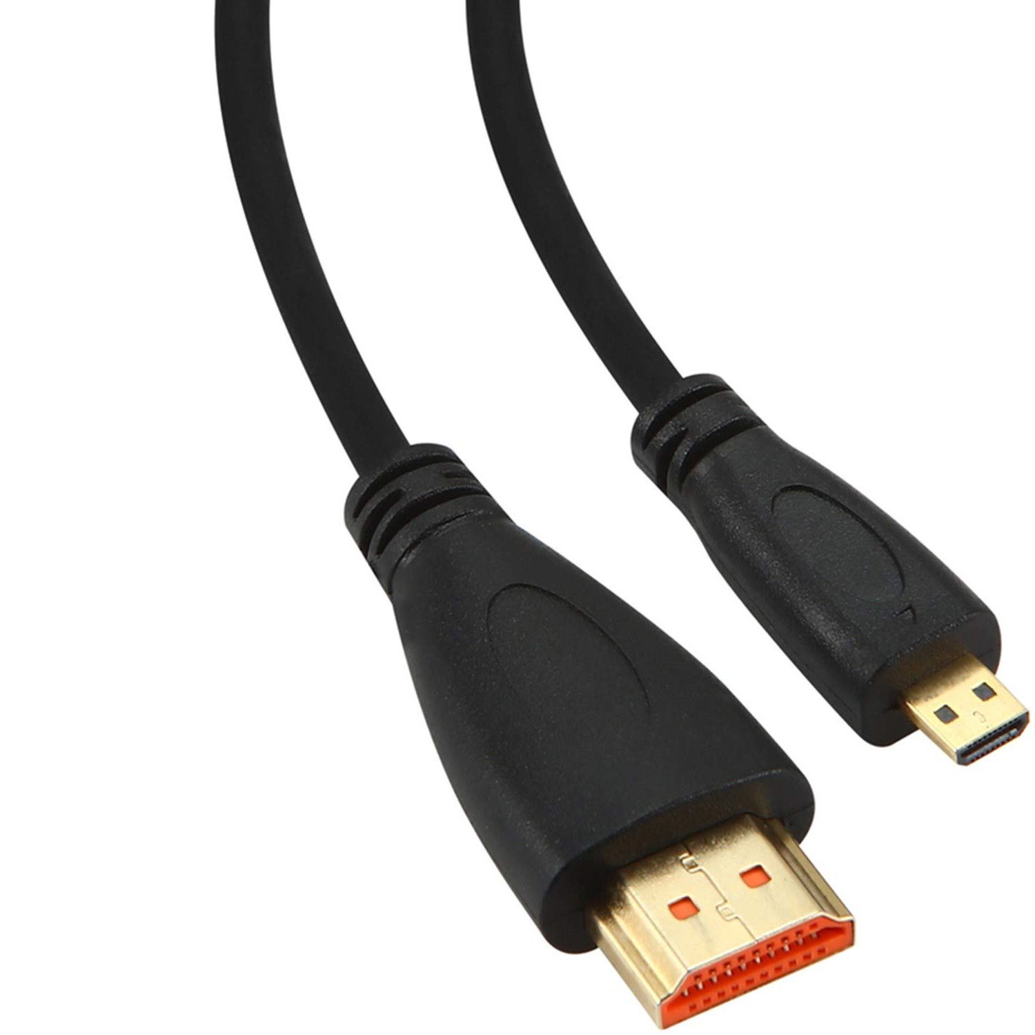 Видеокабель HDMI/micro-HDMI тип D, 2 м, черный