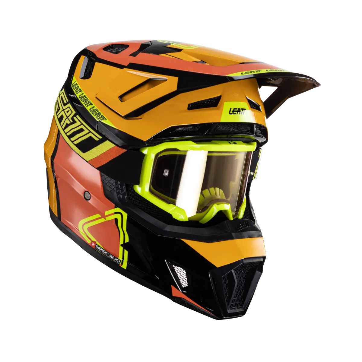 Мотошлем Leatt Moto 7.5 Helmet Kit Citrus