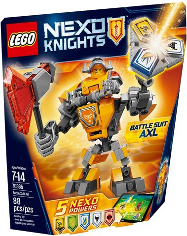 LEGO Nexo Knights 70365 Battle Suit Axl